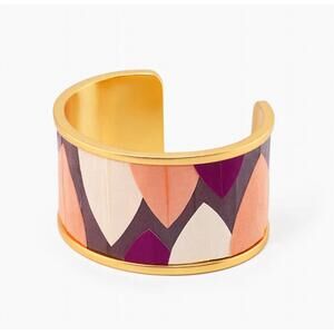 NEW BRACKISH wide cuff ludsia bracelet in multicolor
